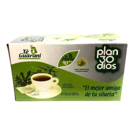 Té Guaraní Plan 30 días | 30 Bolsitas